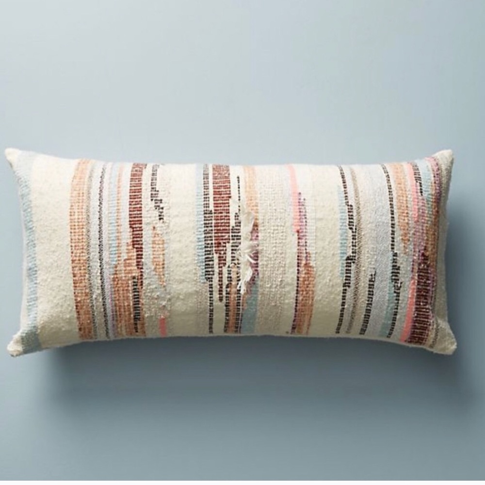 Anthropologie Sun Streak Throw Pillow - Jess Feury